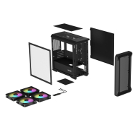 NATEC Obudowa Genesis Irid 503 Micro tower, z oknem ARGB USB 3.0 NPC-1559 - 633844 - zdjęcie 9